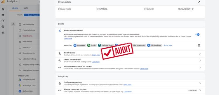 ga4 audit services